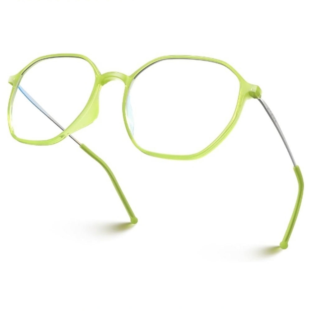 Blue Light Blocking Glasses Anti Glare Eye Protection Green Frame